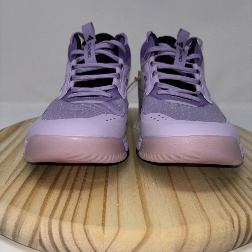 Adidas Crazyflight 6 Mid Womens Size 9 Indoor Volleyball Shoes Purple HP7031 NEW - Picture 2 of 10